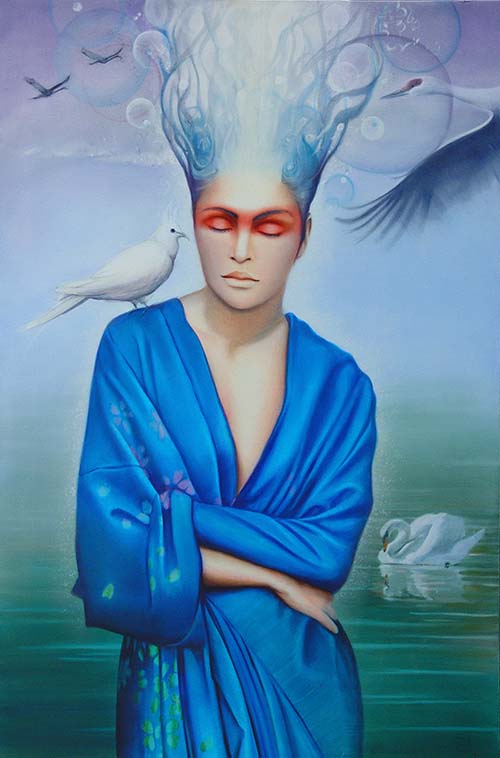 Painting by Alexandra Cabri